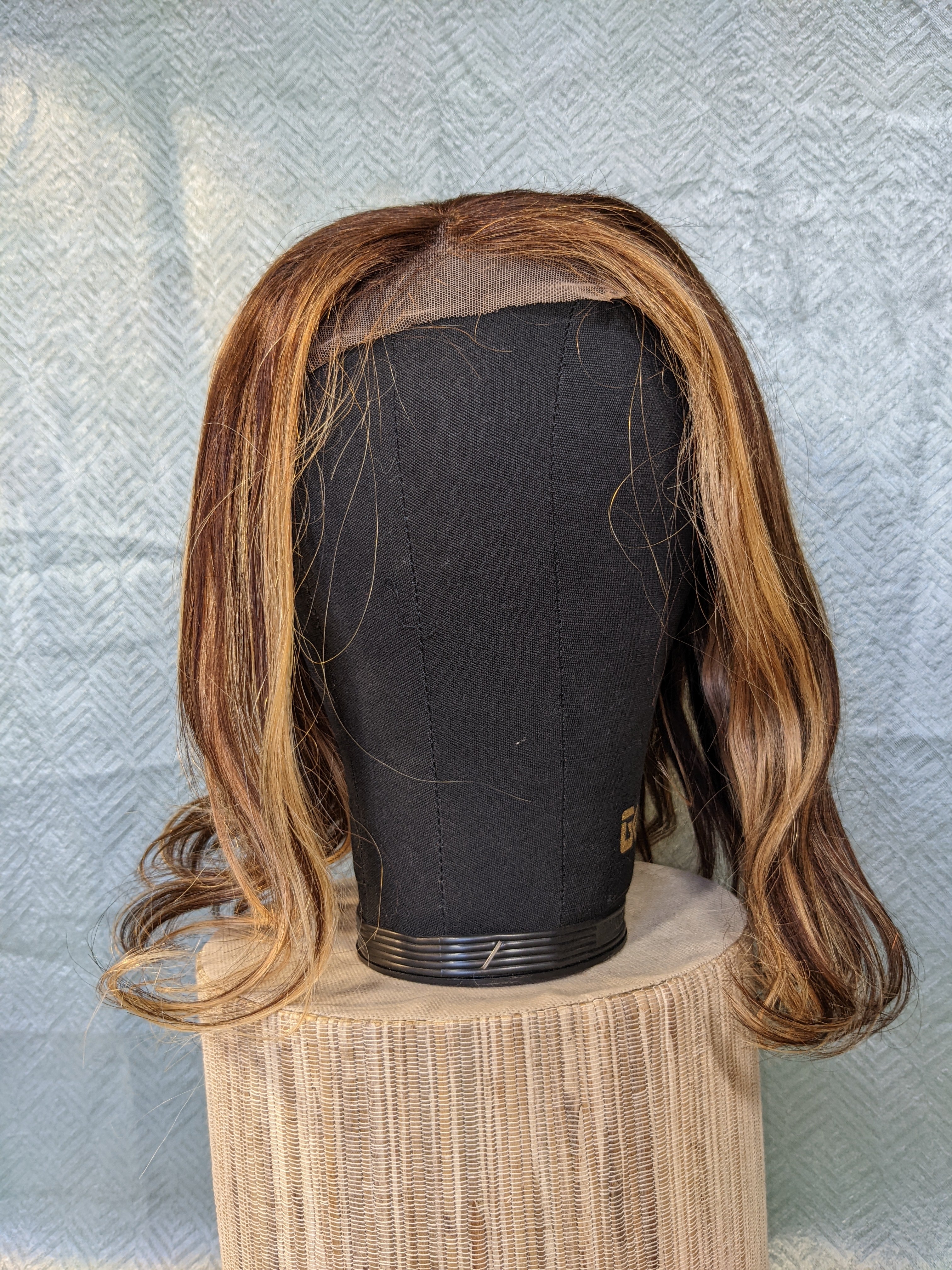 Original Queen Human Hair 12" Straight Wig (7510381134062)